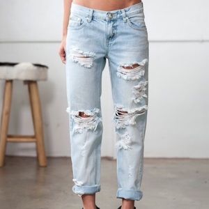 One Teaspoon Boyfriend Fit Jeans